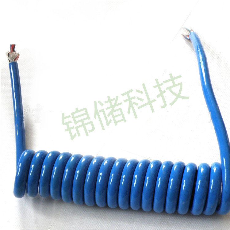 PVC彈簧電纜，型號CC66